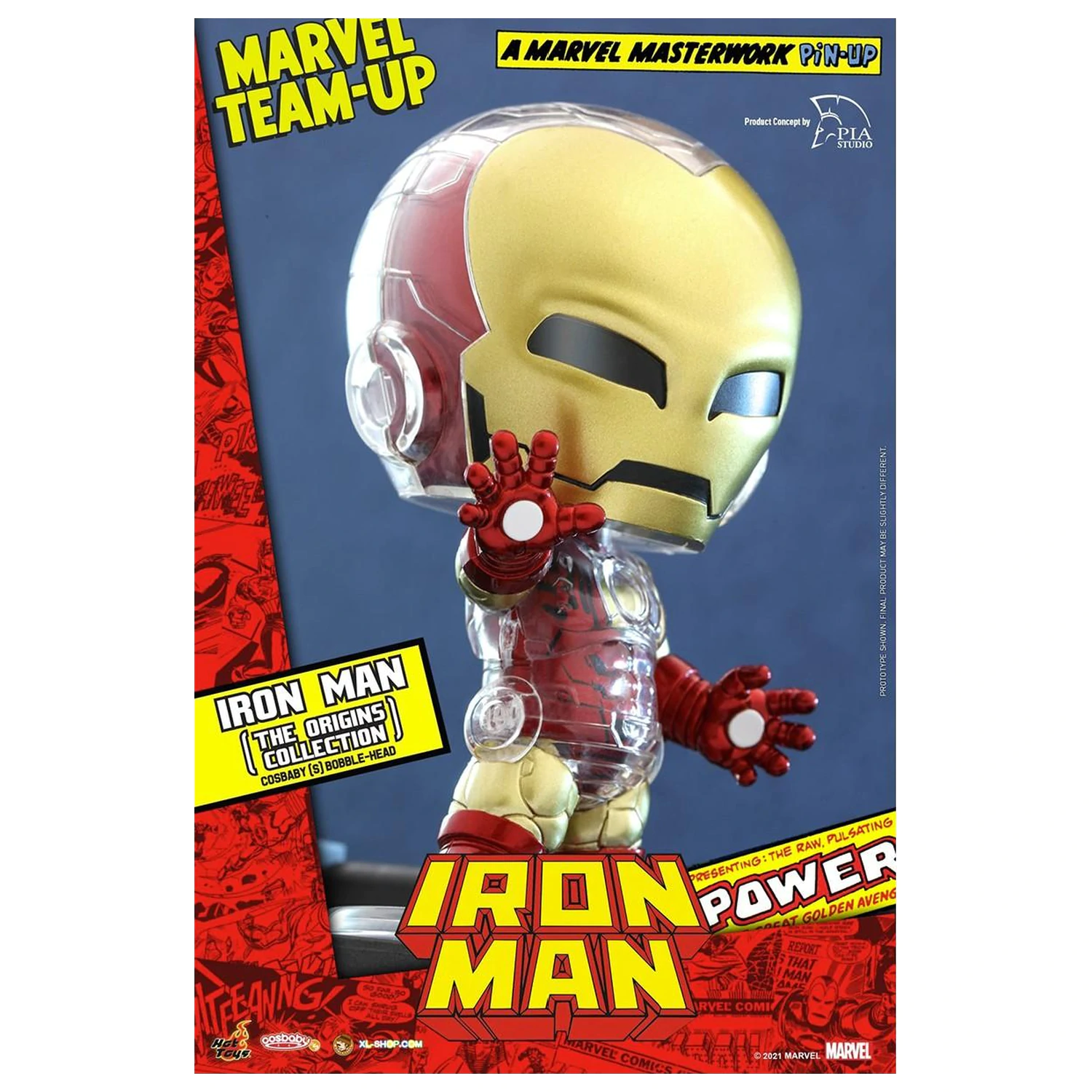 Figurka Marvel Cosbaby Wave 1 Iron Man Origins zdjęcie produktu
