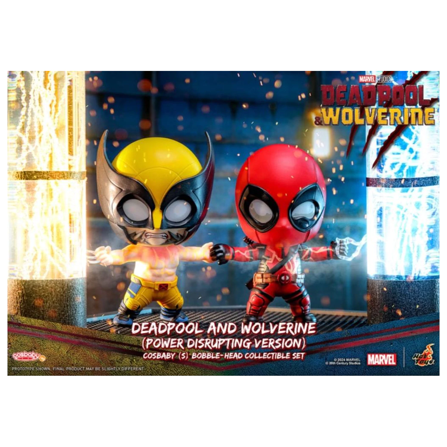 Figurka Marvel Cosbaby Wave 3 Deadpool & Wolverine Power Disrupting zdjęcie produktu