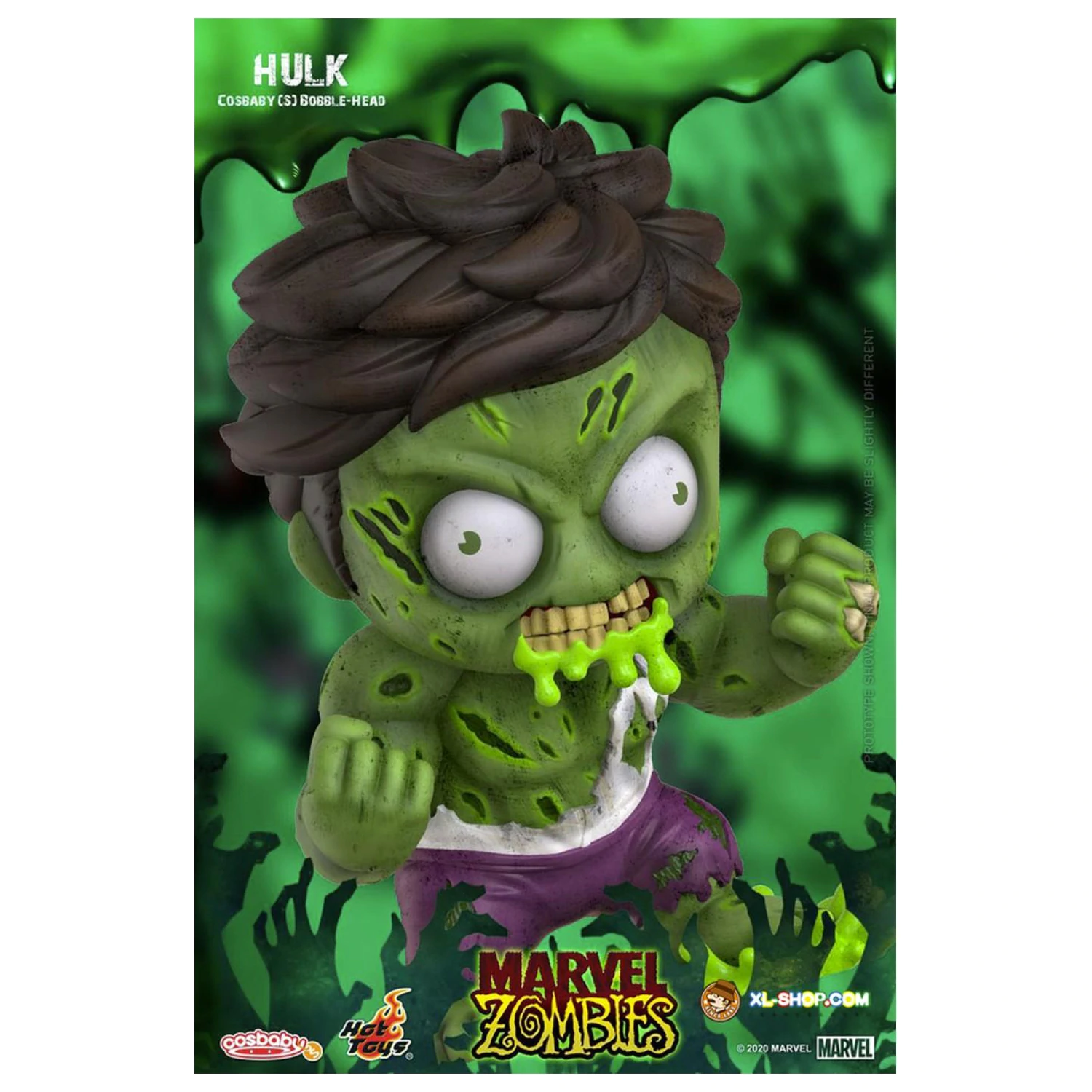 Figurka Marvel Cosbaby Wave 4 Zombie Hulk zdjęcie produktu