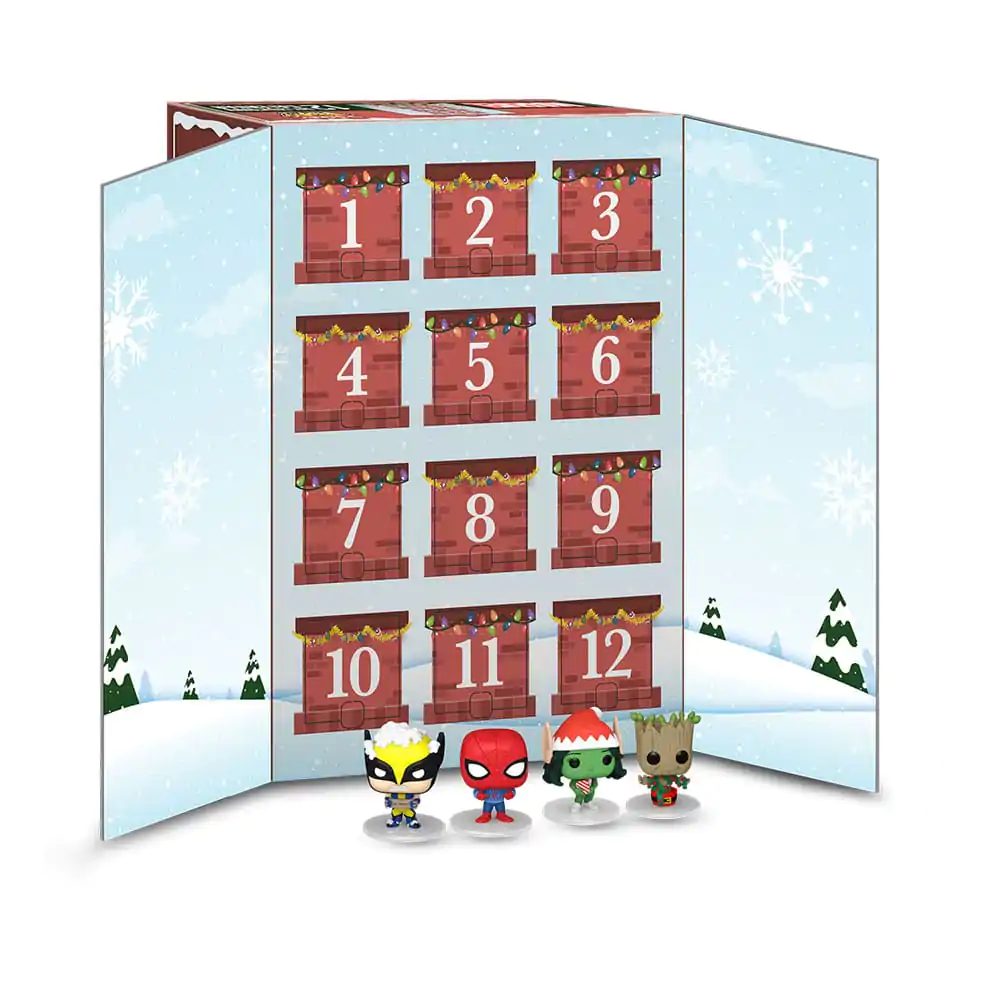 Marvel Countdown Pocket Funko POP! Kalendar Adwentowy Marvel 12-dniowy zdjęcie produktu