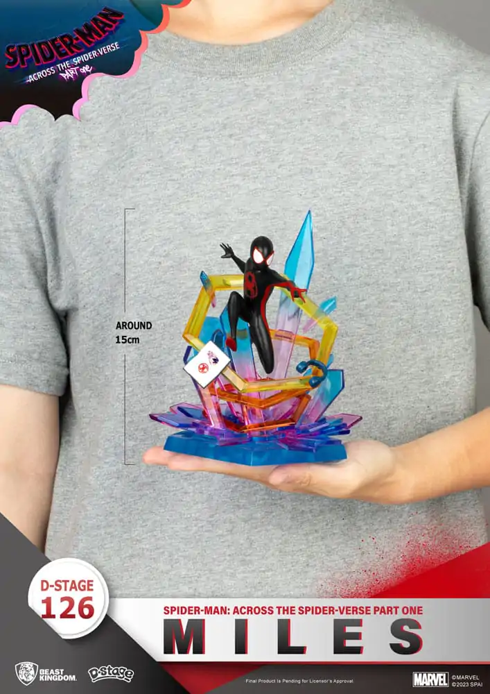 Marvel D-Stage PVC Diorama Spider-Man: Spider-Verse - Poprzez multiwersum Część Pierwsza - Miles 15 cm zdjęcie produktu