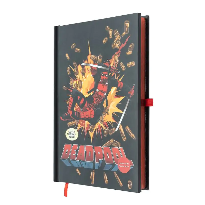 Marvel Deadpool A5 Premium notes LED zdjęcie produktu