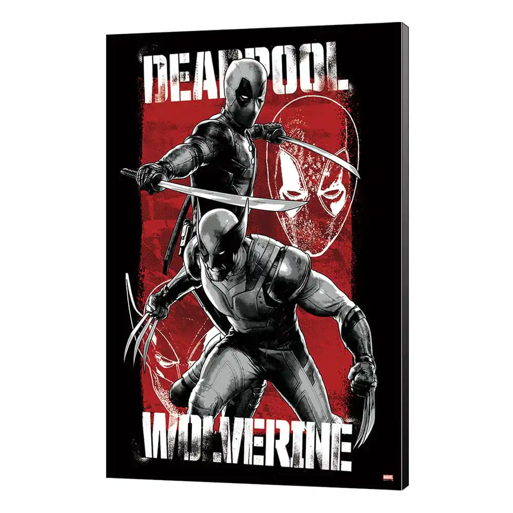 Marvel Wooden Wall Art Deadpool & Wolverine 03 Maximum Effort 35 x 50 cm – Drewniana dekoracja ścienna zdjęcie produktu