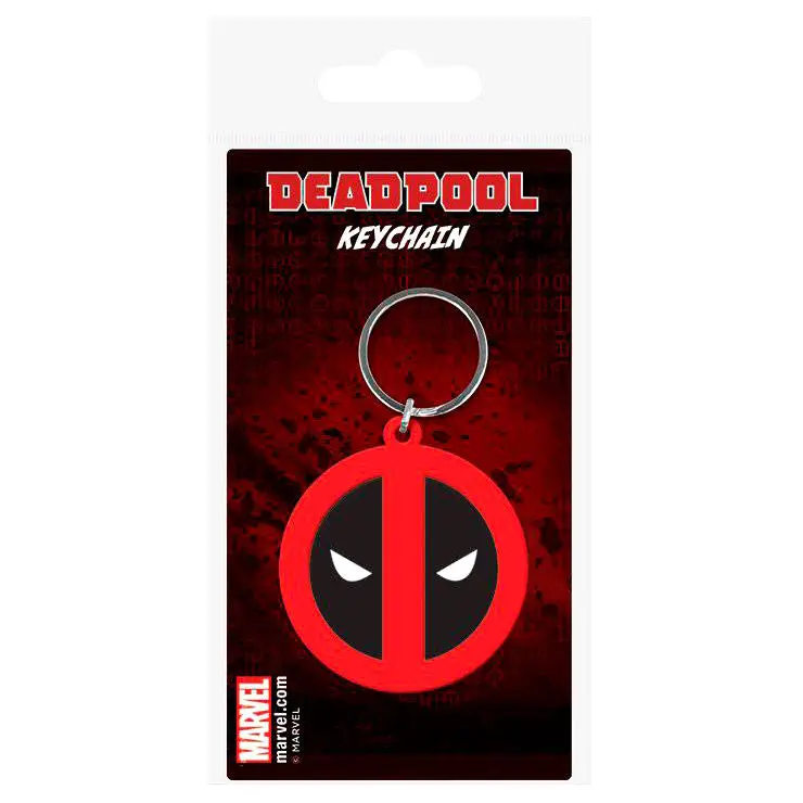 Marvel Comics Gumowy Brelok Deadpool Symbol 6 cm zdjęcie produktu