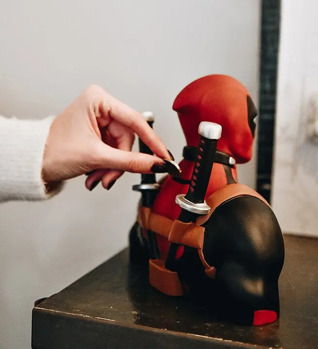 Marvel Deadpool skarbonka popiersie 20 cm zdjęcie produktu