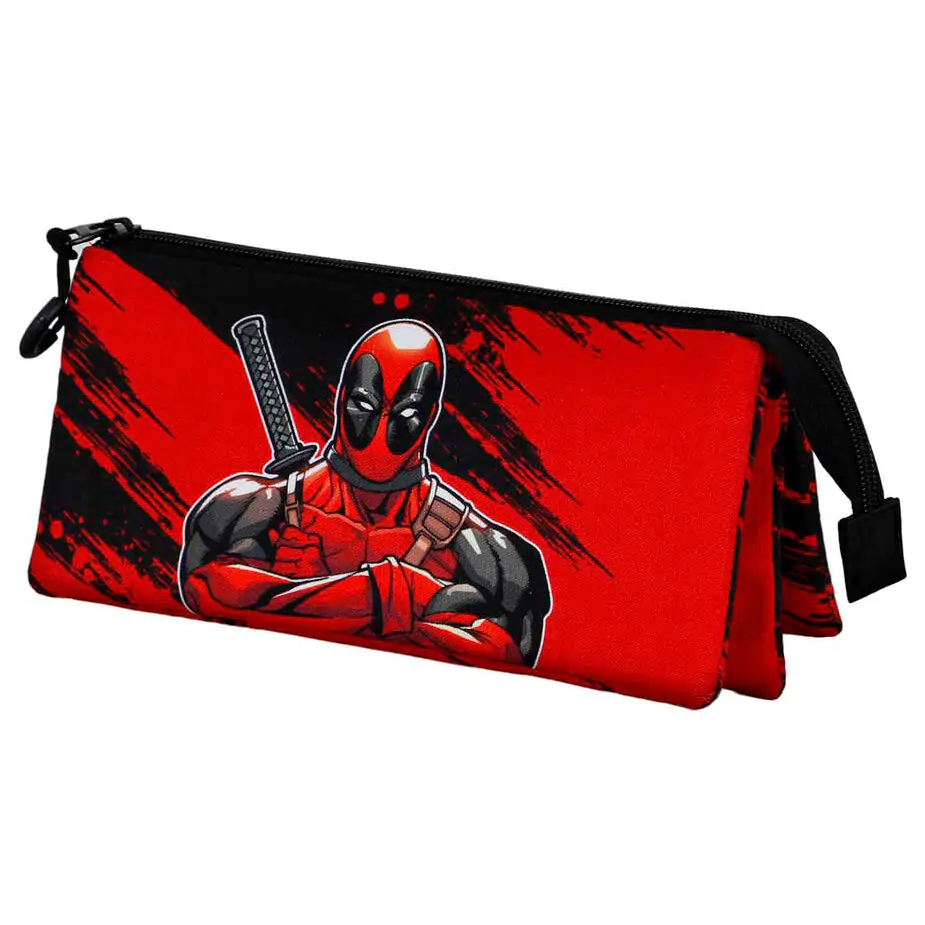 Marvel Deadpool Plus Bad potrójny piórnik zdjęcie produktu