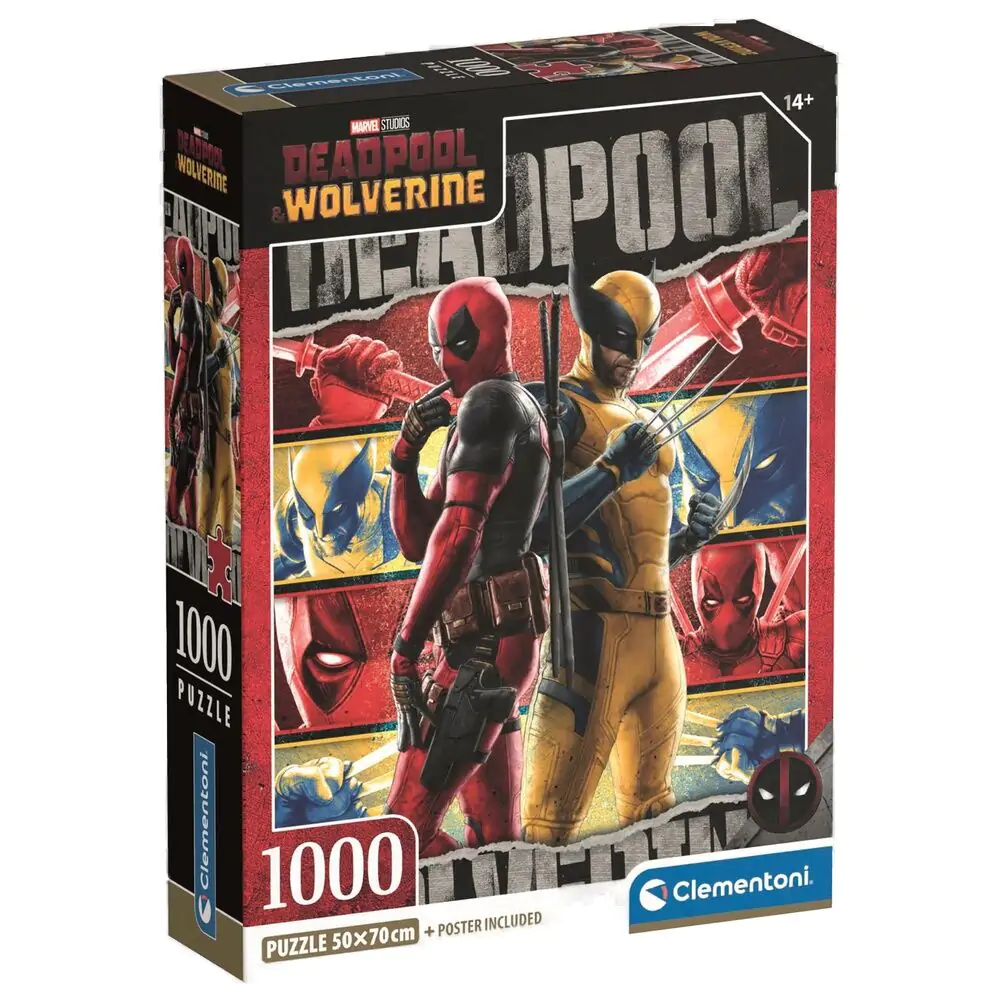 Puzzle Marvel Deadpool 1000 elementów zdjęcie produktu
