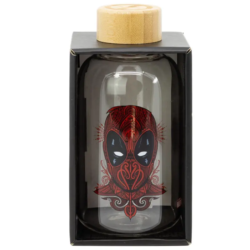 Szklana butelka Marvel Deadpool 620 ml zdjęcie produktu