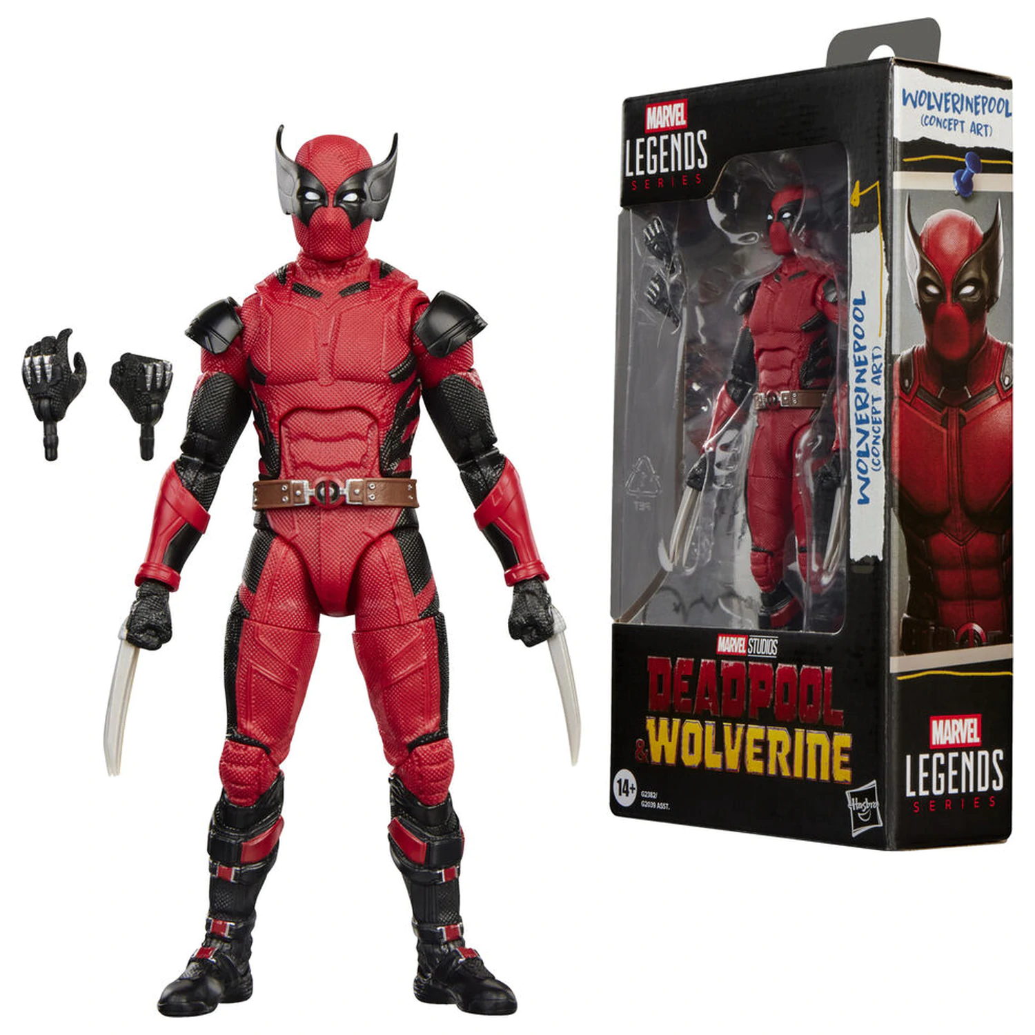 Marvel Deadpool & Wolverine Wolverinepool Concept Art figurka akcji zdjęcie produktu