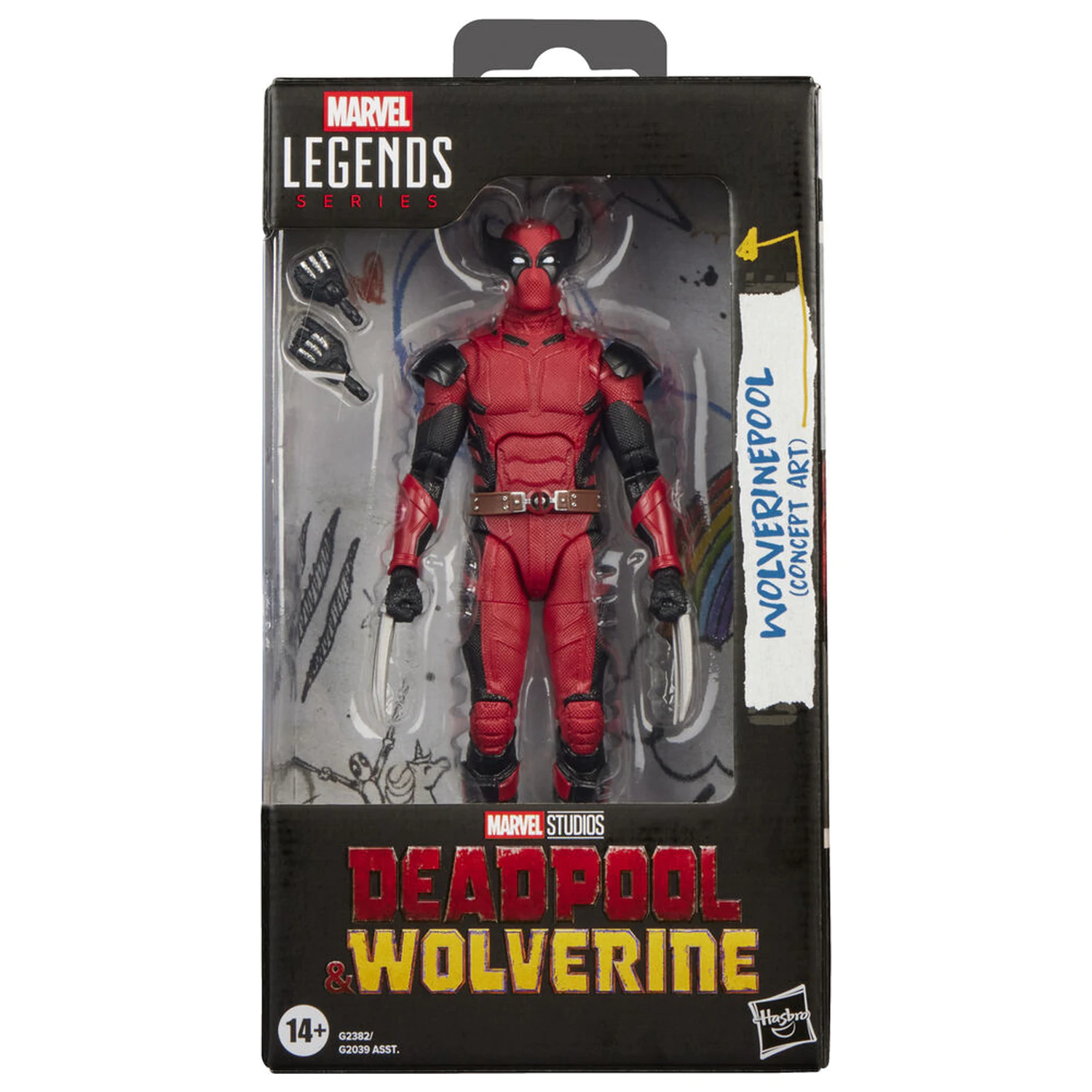 Marvel Deadpool & Wolverine Wolverinepool Concept Art figurka akcji zdjęcie produktu