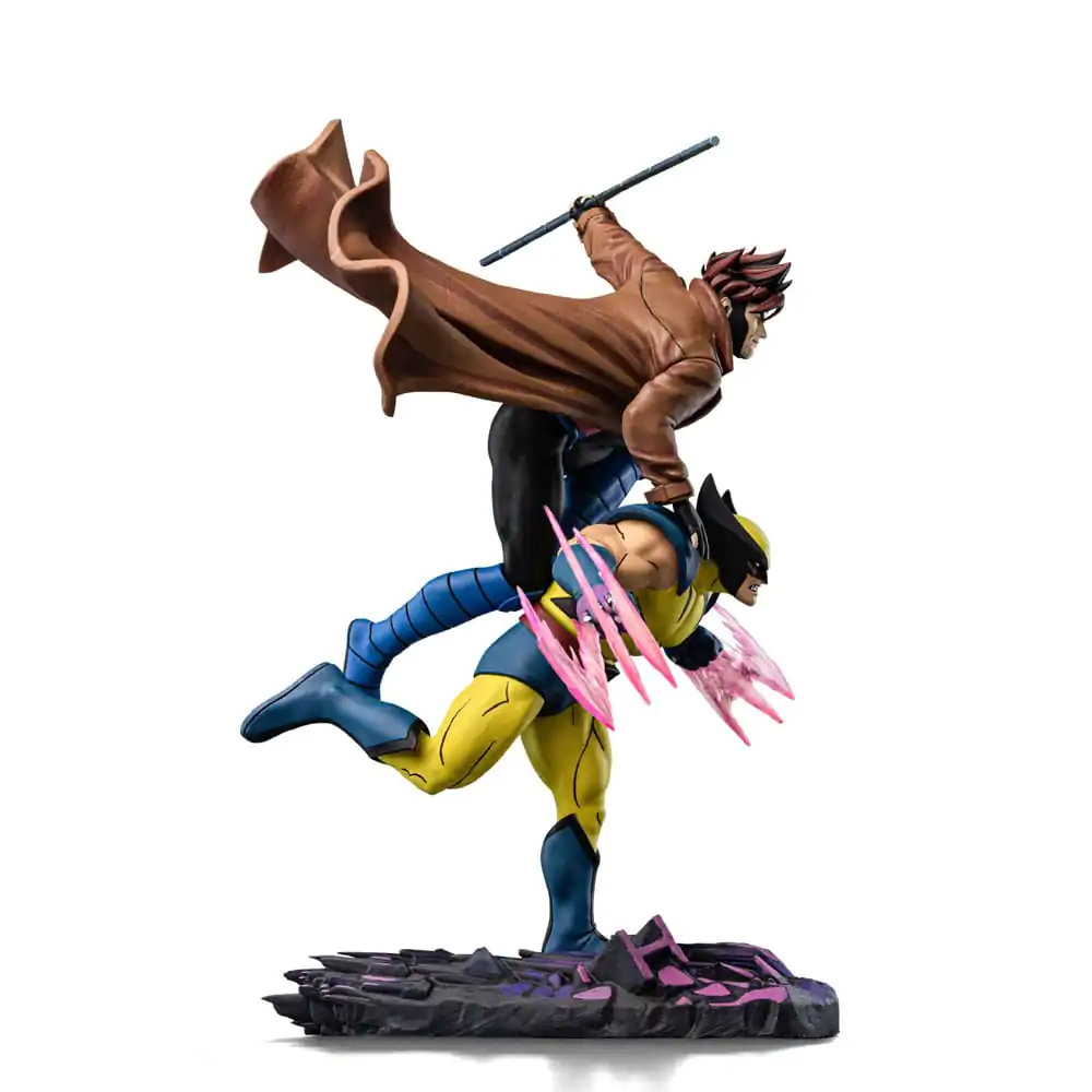 Marvel Deluxe Art Scale Statue 1/10 X-Men '97 Gambit & Wolverine 29 cm Statua zdjęcie produktu