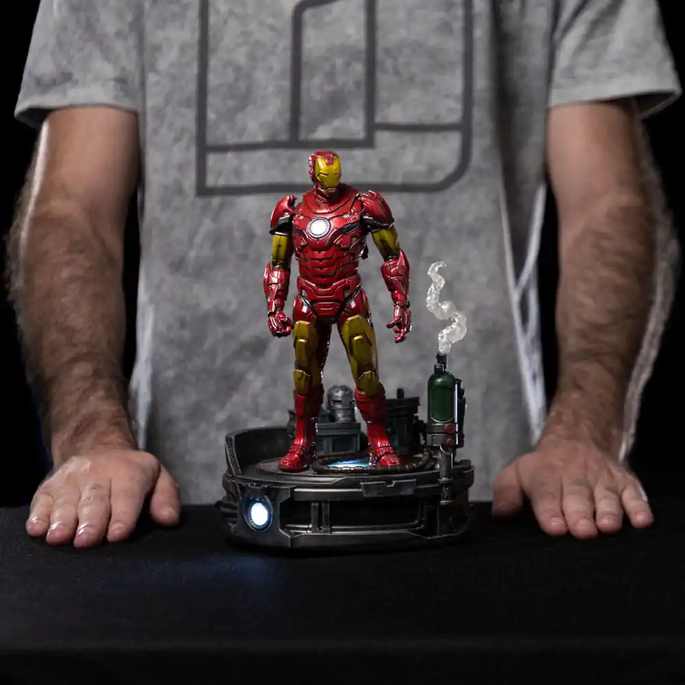 Marvel Deluxe Art Scale Statue 1/10 Iron Man Unleashed 23 cm Statua Artystyczna w Skali zdjęcie produktu