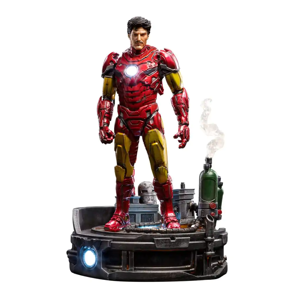 Marvel Deluxe Art Scale Statue 1/10 Iron Man Unleashed 23 cm Statua Artystyczna w Skali zdjęcie produktu