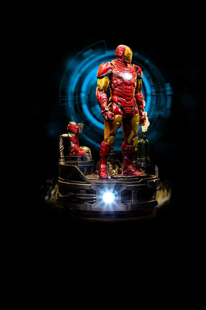 Marvel Deluxe Art Scale Statue 1/10 Iron Man Unleashed 23 cm Statua Artystyczna w Skali zdjęcie produktu