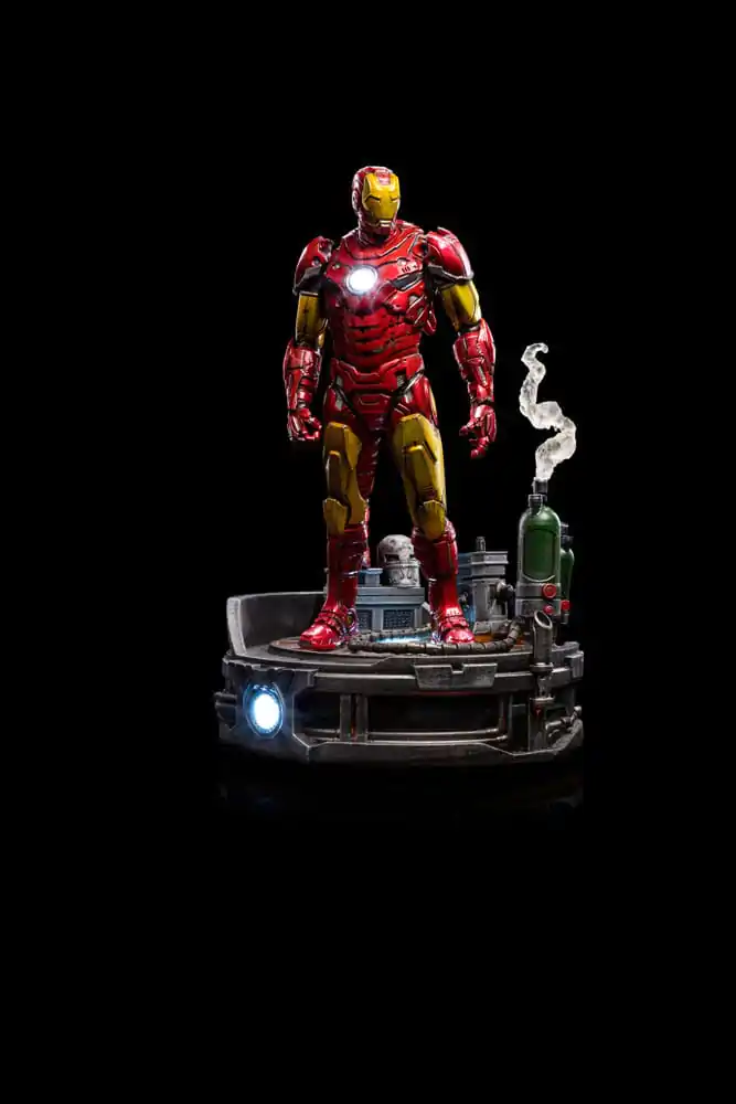 Marvel Deluxe Art Scale Statue 1/10 Iron Man Unleashed 23 cm Statua Artystyczna w Skali zdjęcie produktu