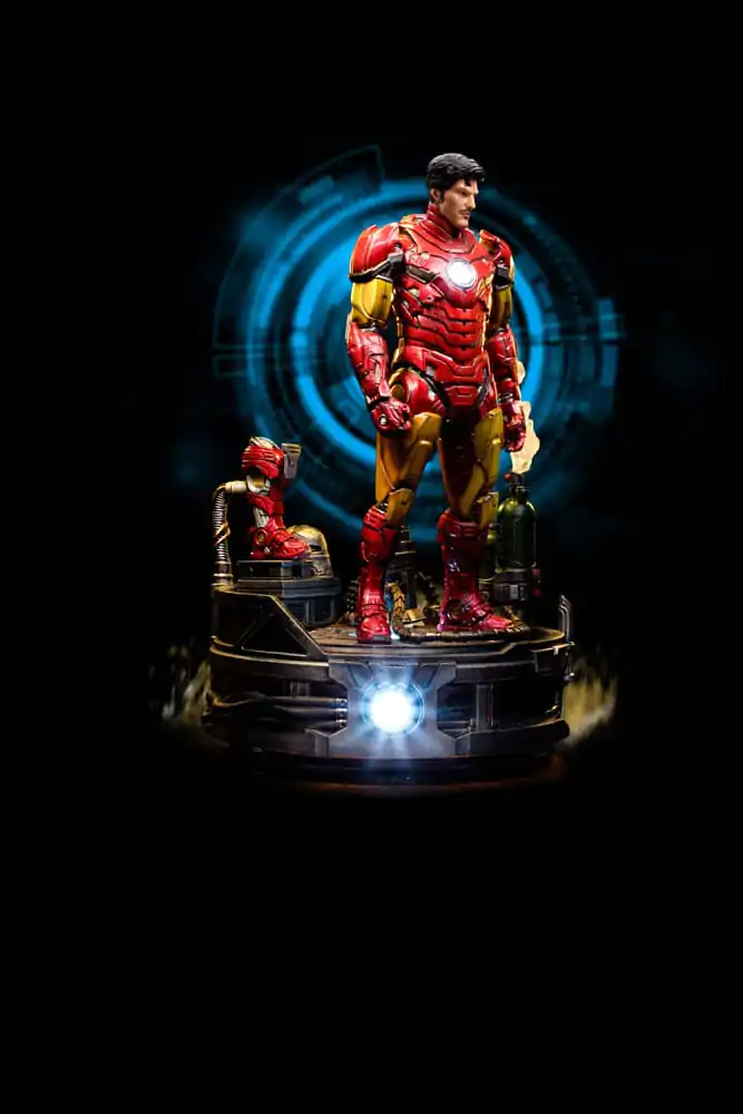 Marvel Deluxe Art Scale Statue 1/10 Iron Man Unleashed 23 cm Statua Artystyczna w Skali zdjęcie produktu