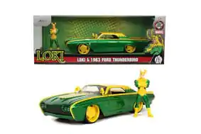 Marvel Diecast Model 1/24 Ford Thunderbird Loki zdjęcie produktu
