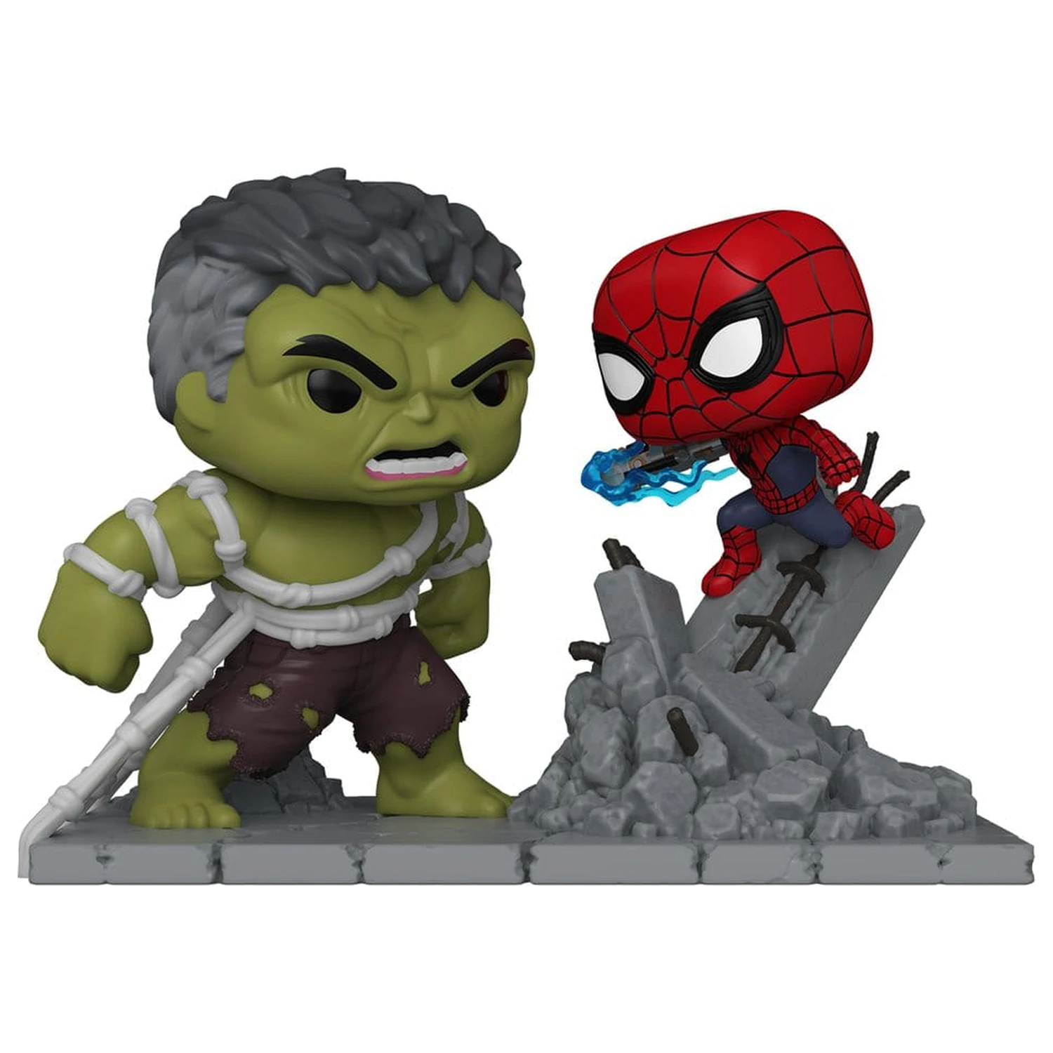 Diorama Marvel Funko POP! Moment Spider-Man v Hulk zdjęcie produktu
