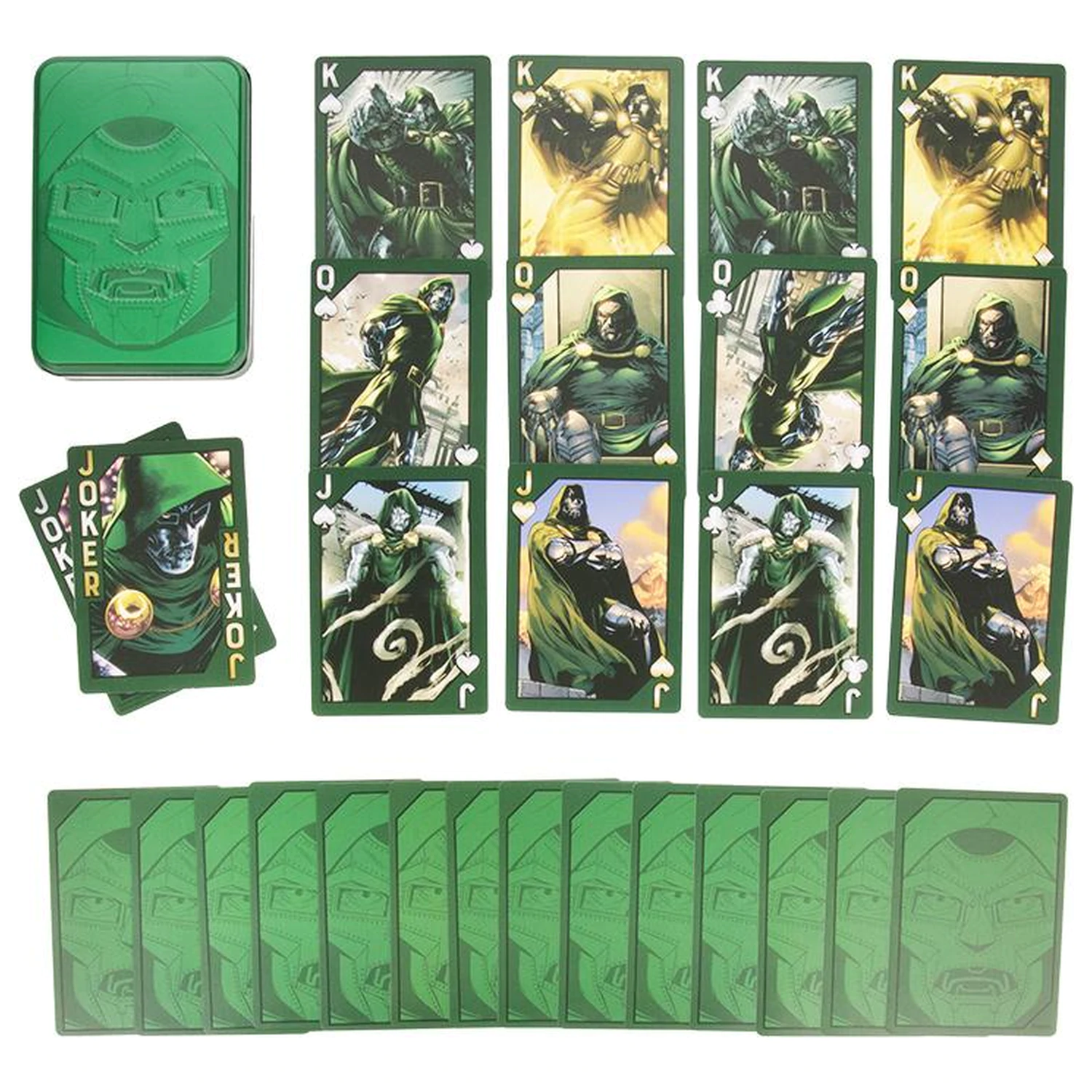 Marvel Doctor Doom karty do gry w puszce zdjęcie produktu