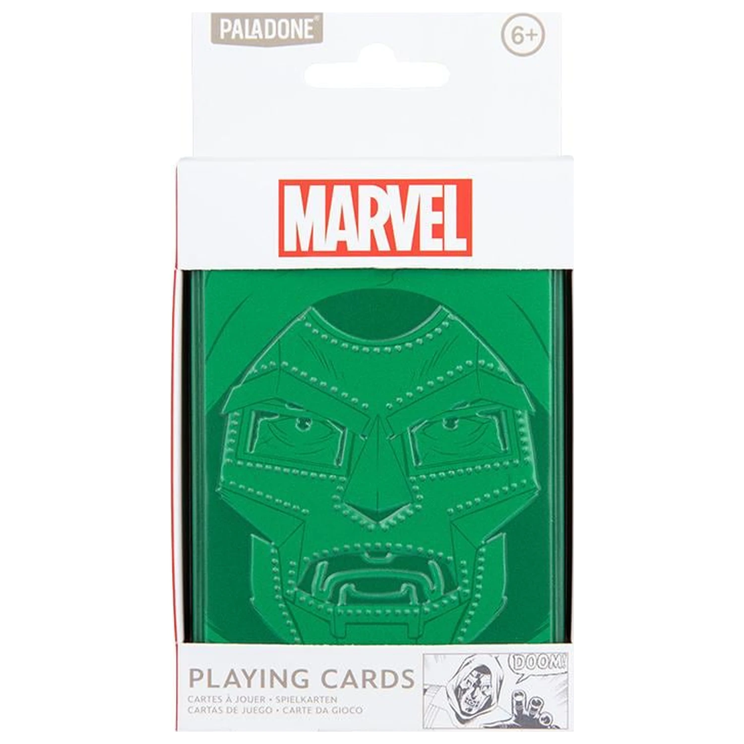 Marvel Doctor Doom karty do gry w puszce zdjęcie produktu