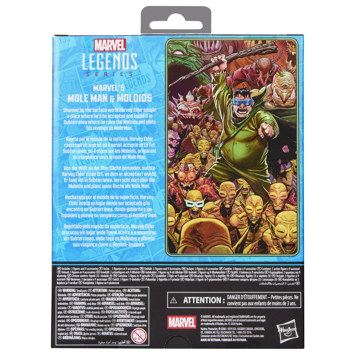Marvel Fantastic Four Marvels Mole Man & Moloios zestaw figurek 15cm zdjęcie produktu