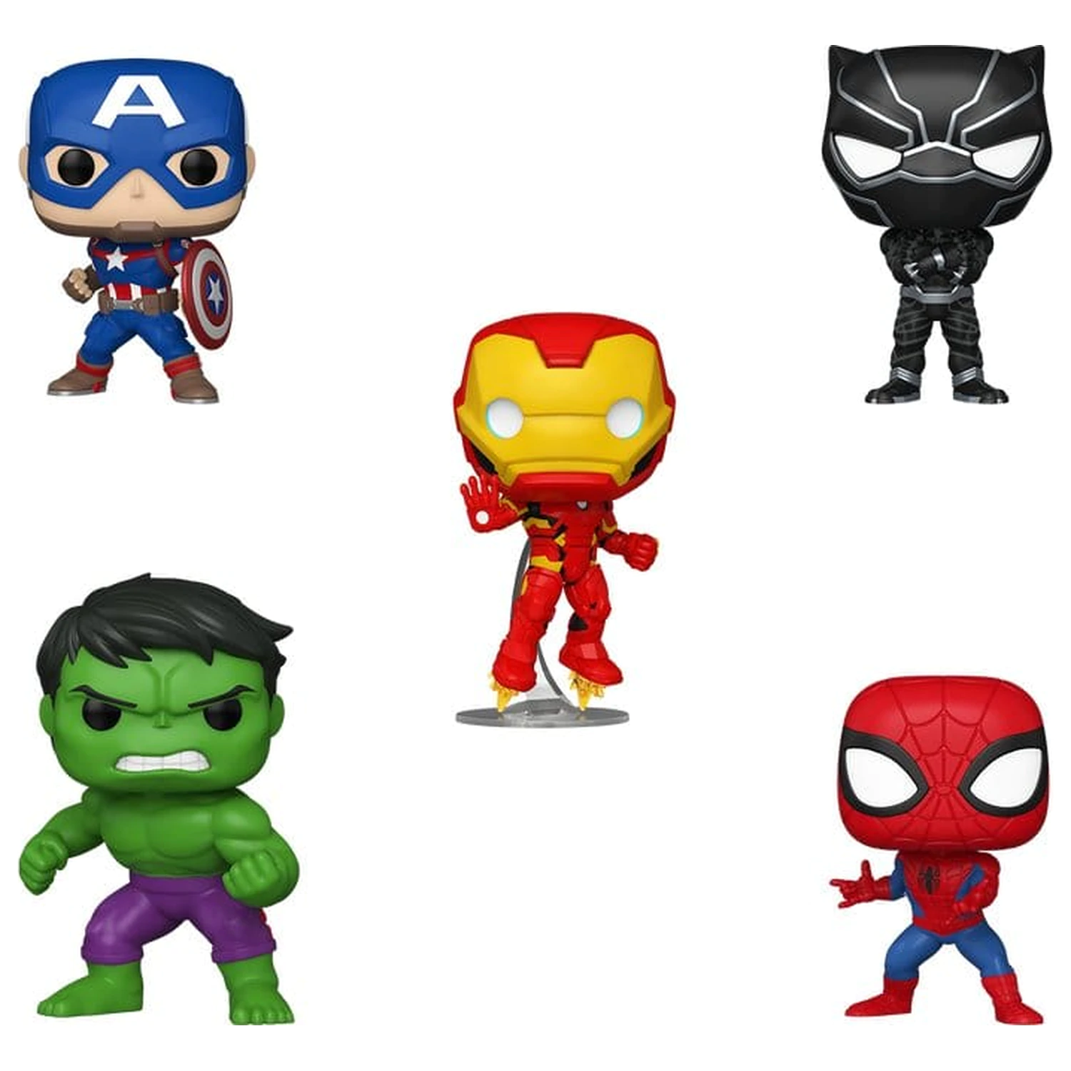 Marvel Funko POP! Winylowy Zestaw 5-pakowy Figurek 9 cm zdjęcie produktu