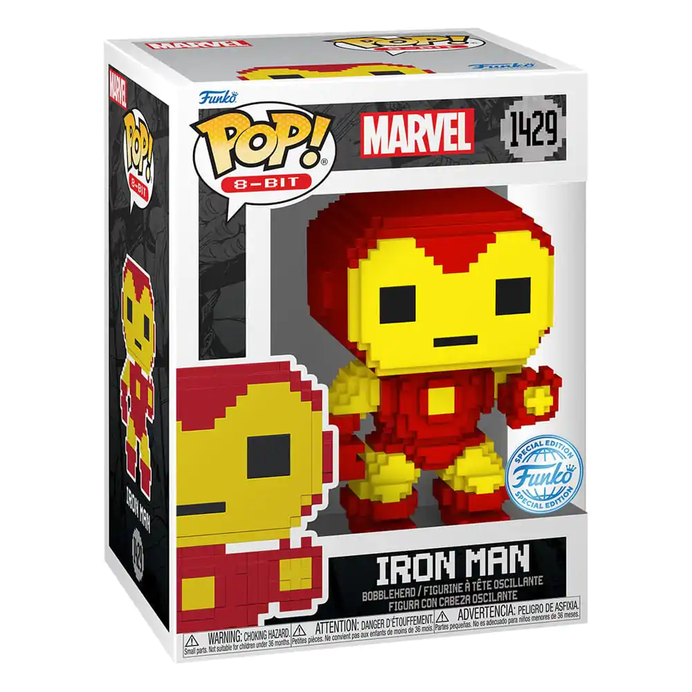 Marvel Funko POP! 8-Bitowa Figurka winylowa Iron Man 9 cm zdjęcie produktu