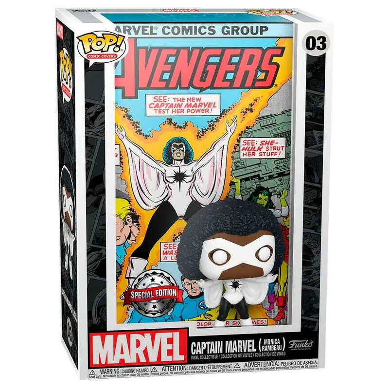 Marvel POP! Art Cover Figurka winylowa Captain Marvel zdjęcie produktu