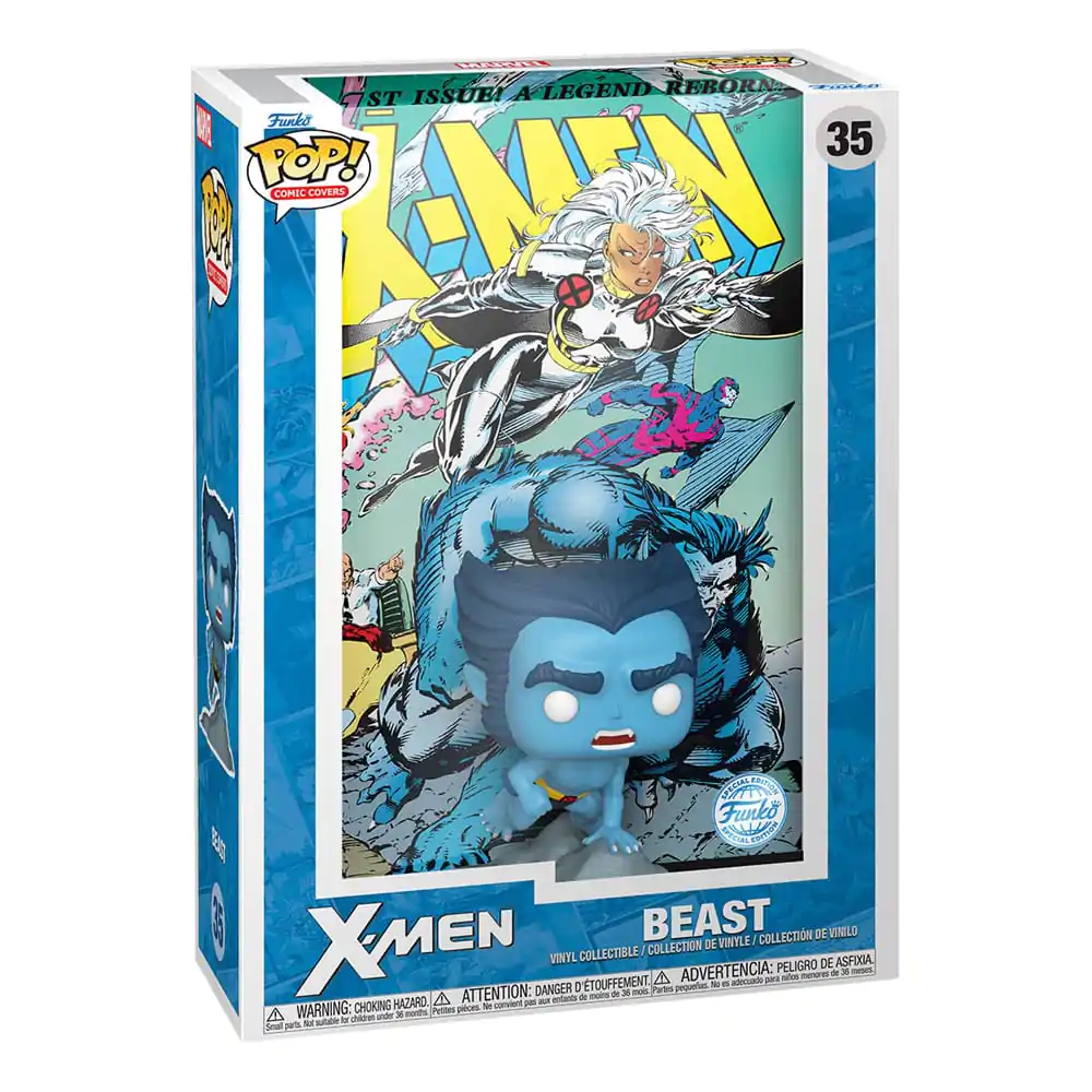 Marvel Funko POP! Comic Cover Figurka winylowa X-Men #1 (Beast) 9 cm zdjęcie produktu