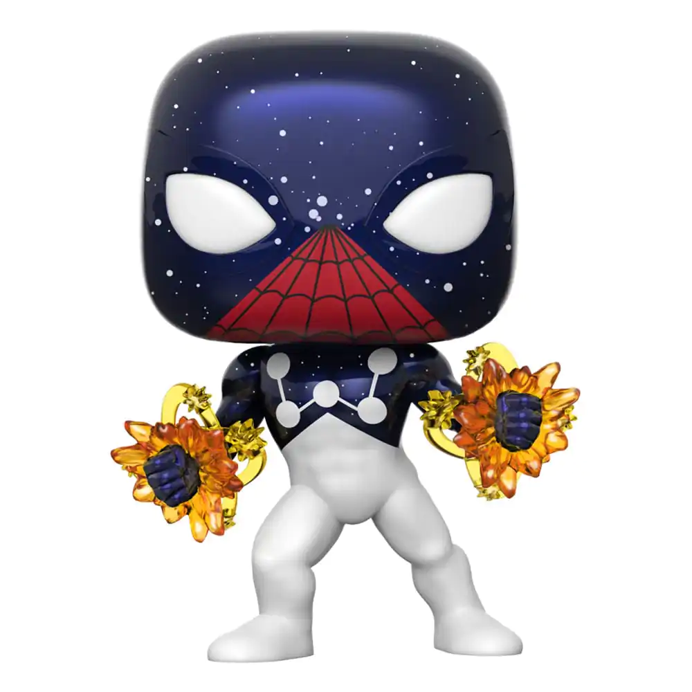 Marvel Funko POP! Comics Figurka winylowa Kapitan Universe Spider-Man Exclusive 9 cm zdjęcie produktu