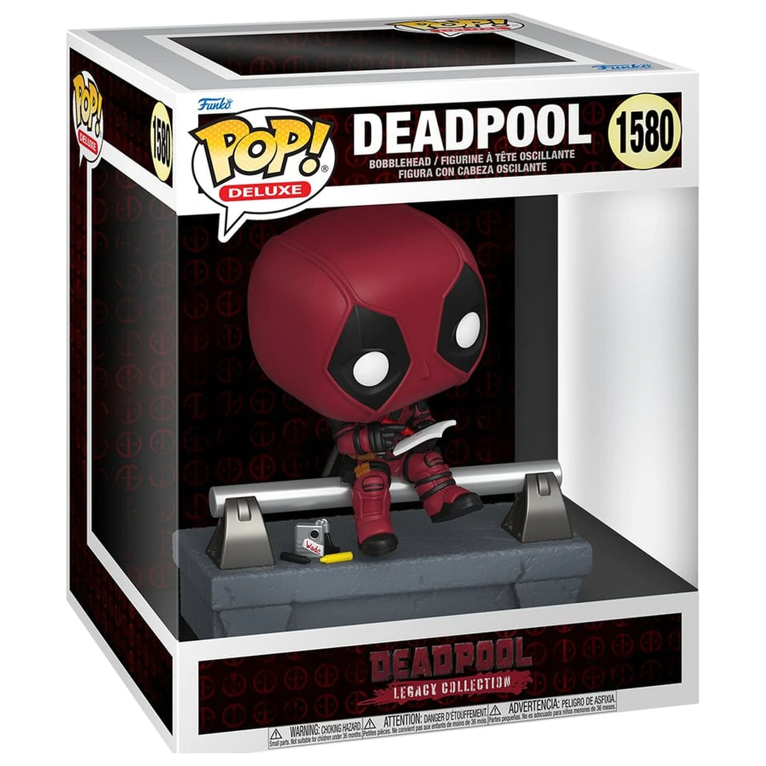 Marvel Funko POP! Deluxe Vinyl Figurka Deadpool on Bridge 9 cm zdjęcie produktu