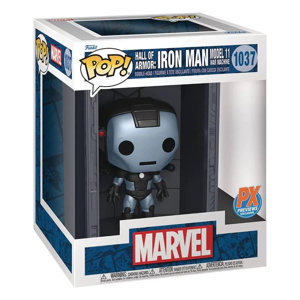 Marvel POP! Deluxe Figurka winylowa Hall of Armor Iron Man Model 11 War Machine PX Exclusive 9 cm zdjęcie produktu