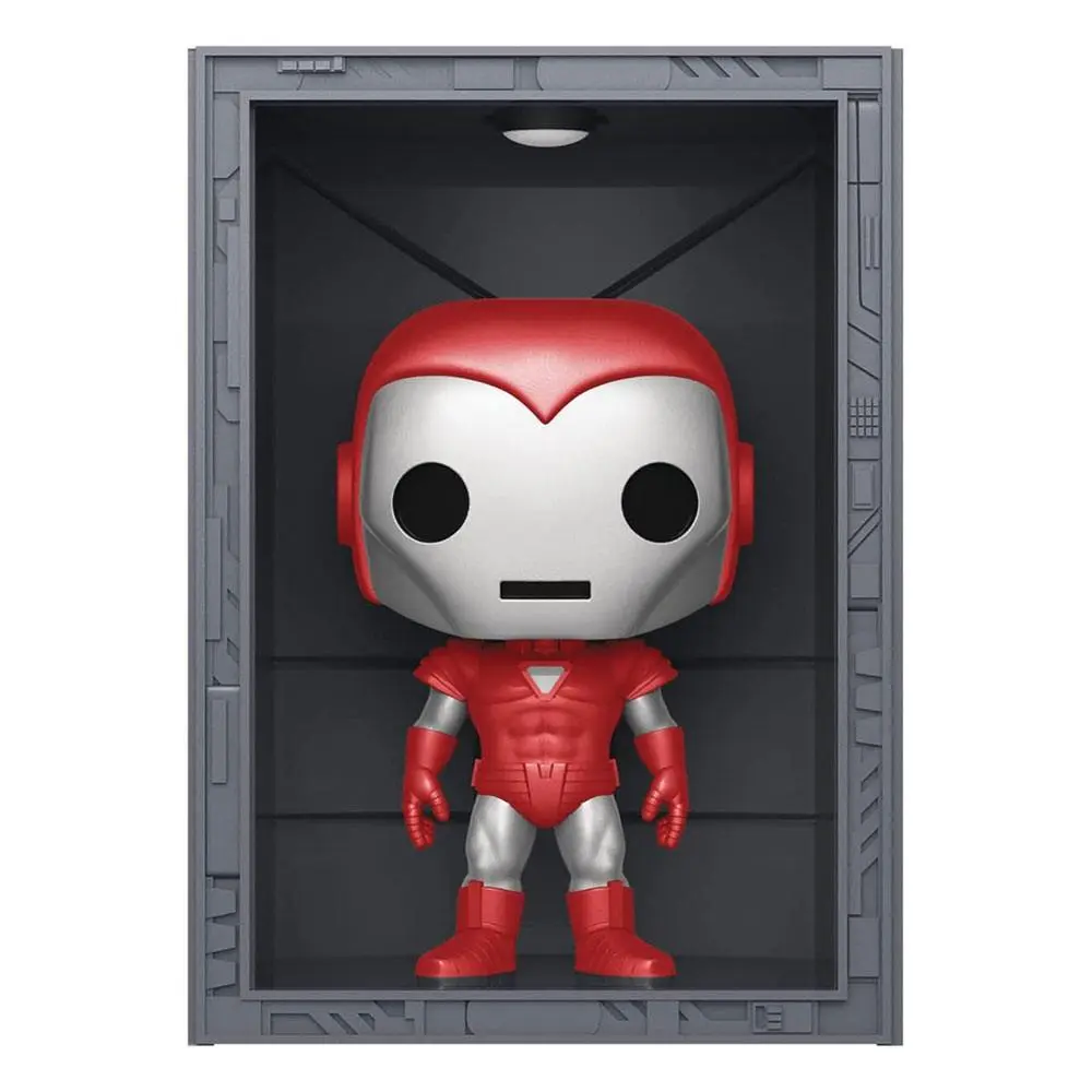 Marvel POP! Deluxe Figurka winylowa Hall of Armor Iron Man Model 8 Silver Centurion PX Exclusive 9 cm zdjęcie produktu