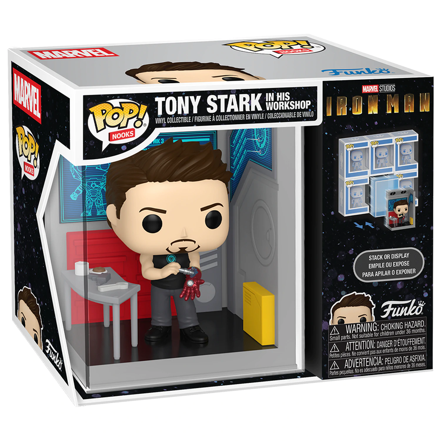 Marvel Funko POP! Nooks Vinyl Figurka Tony's Garage 9 cm zdjęcie produktu