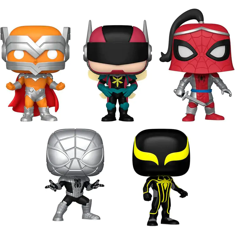 Marvel POP! Figurka winylowa 5-Pack Year of the Spider Special Edition 9 cm zdjęcie produktu