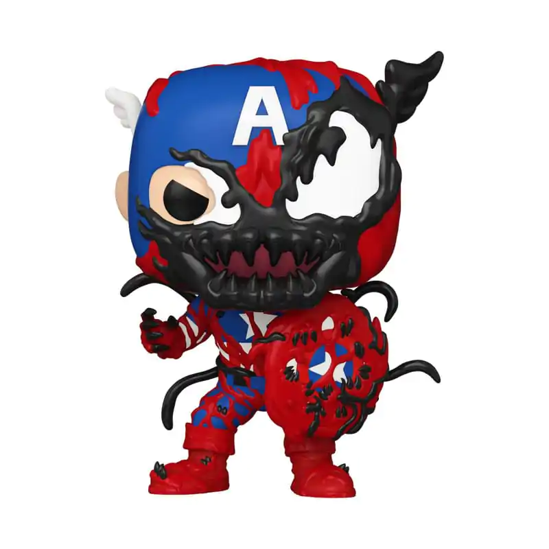 Marvel Funko POP! Figurka winylowa Carnageized - Kapitan Ameryka 9 cm zdjęcie produktu