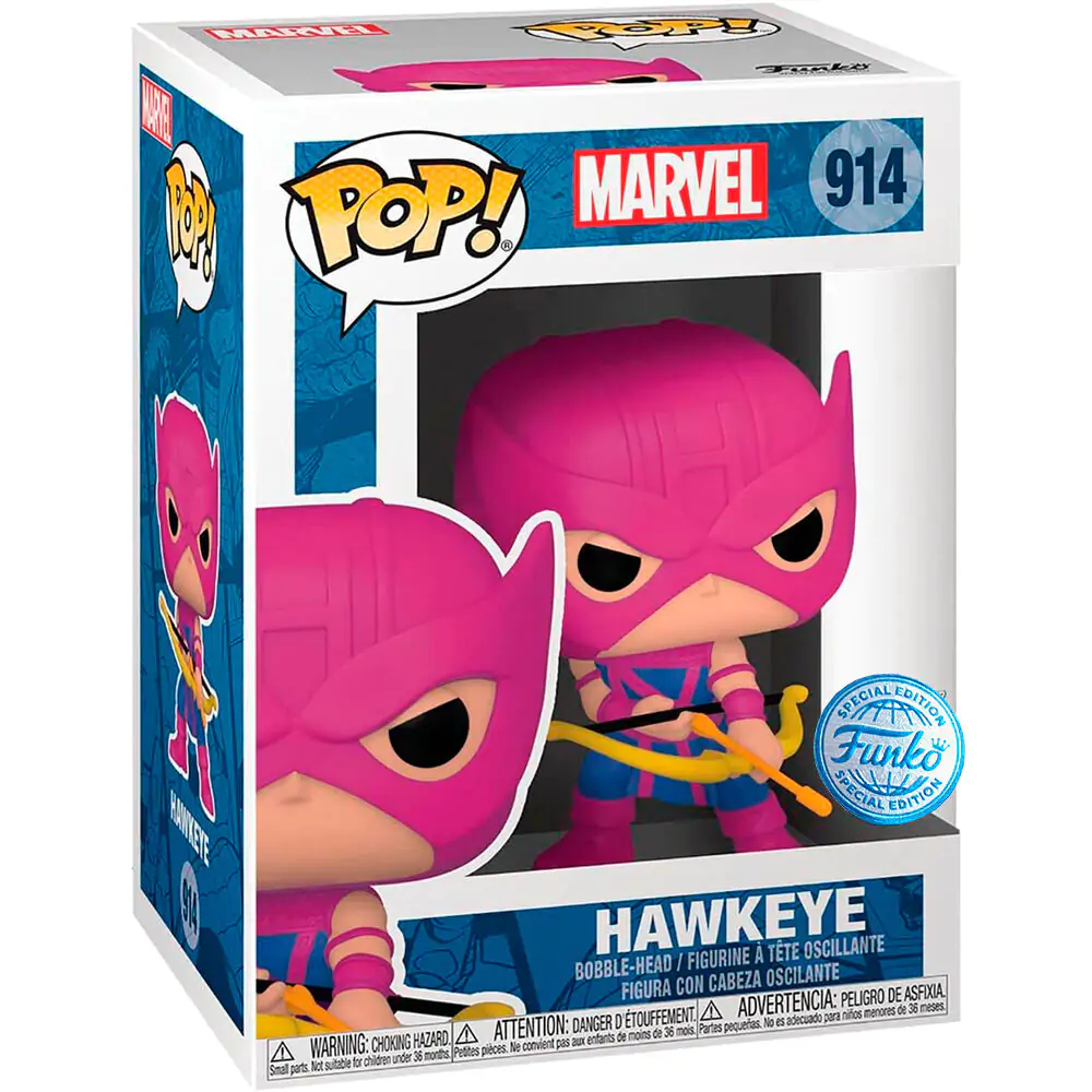 Marvel POP! Figurka winylowa Classic Hawkeye PX Exclusive 9 cm zdjęcie produktu