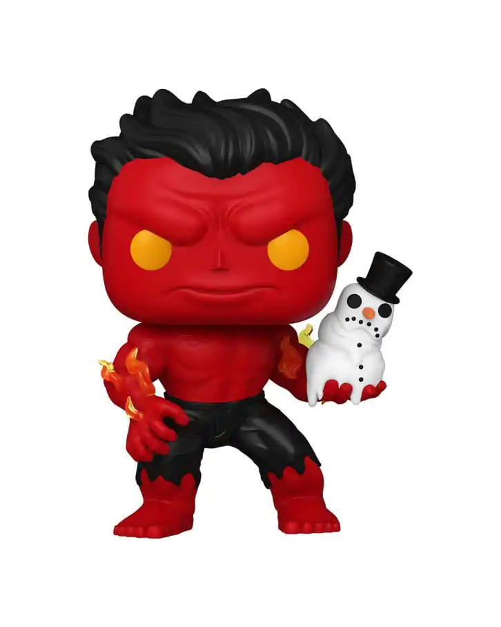 Marvel Funko POP! Figurka winylowa Holiday Red Hulk 9 cm zdjęcie produktu