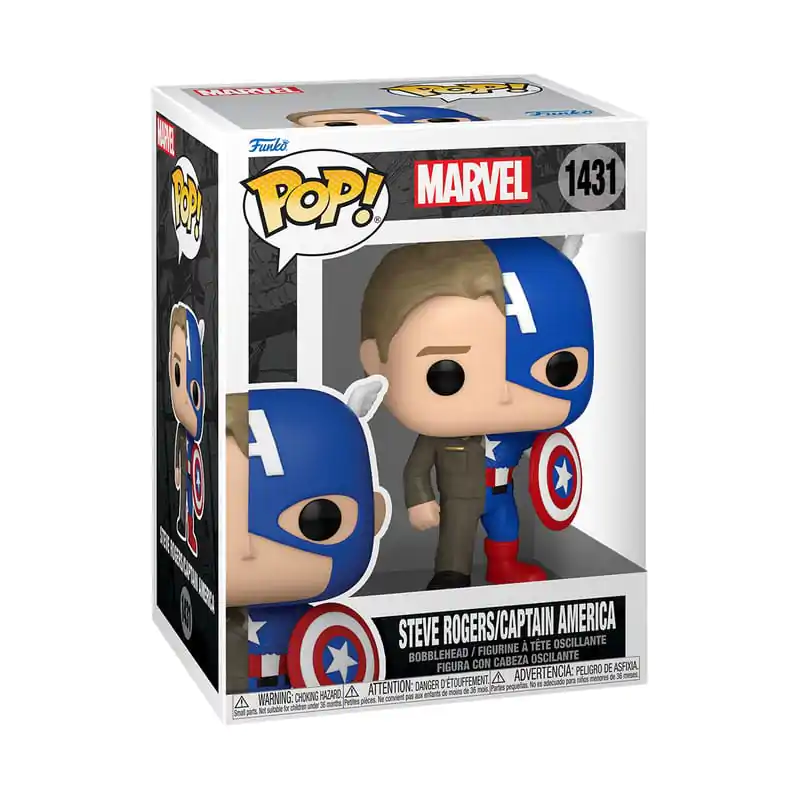 Marvel Funko POP! Figurka winylowa Split- Captain A/Steve R 9 cm zdjęcie produktu