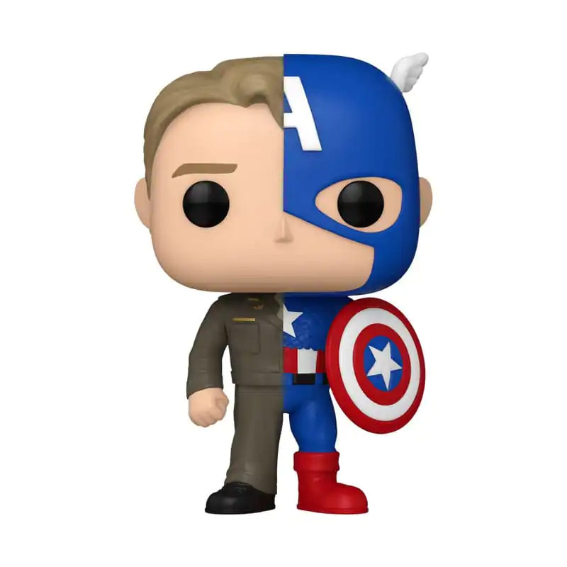 Marvel Funko POP! Figurka winylowa Split- Captain A/Steve R 9 cm zdjęcie produktu