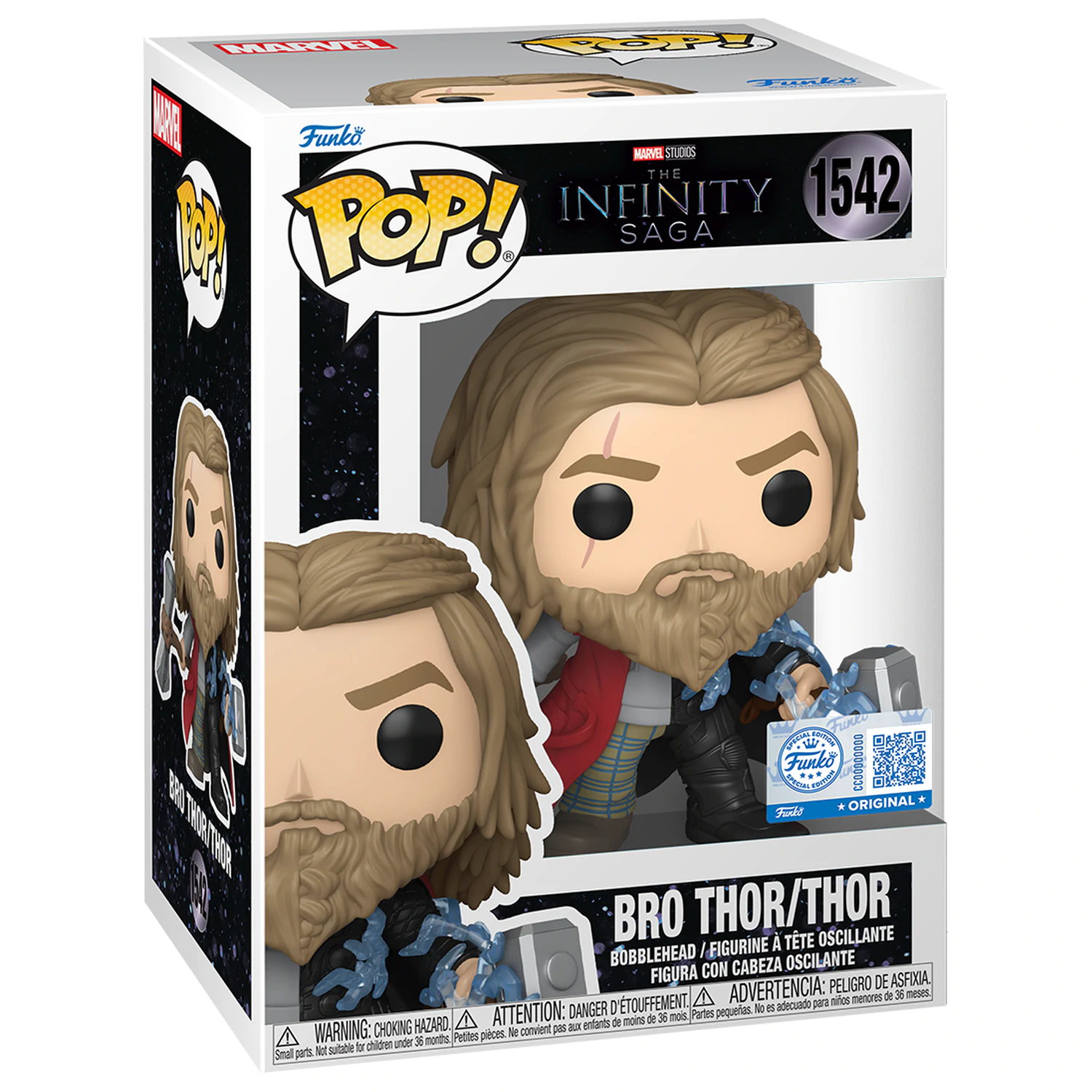 Marvel Funko POP! Winylu Figurka Rozłam - Thor/Bro Thor Exclusive 9 cm zdjęcie produktu