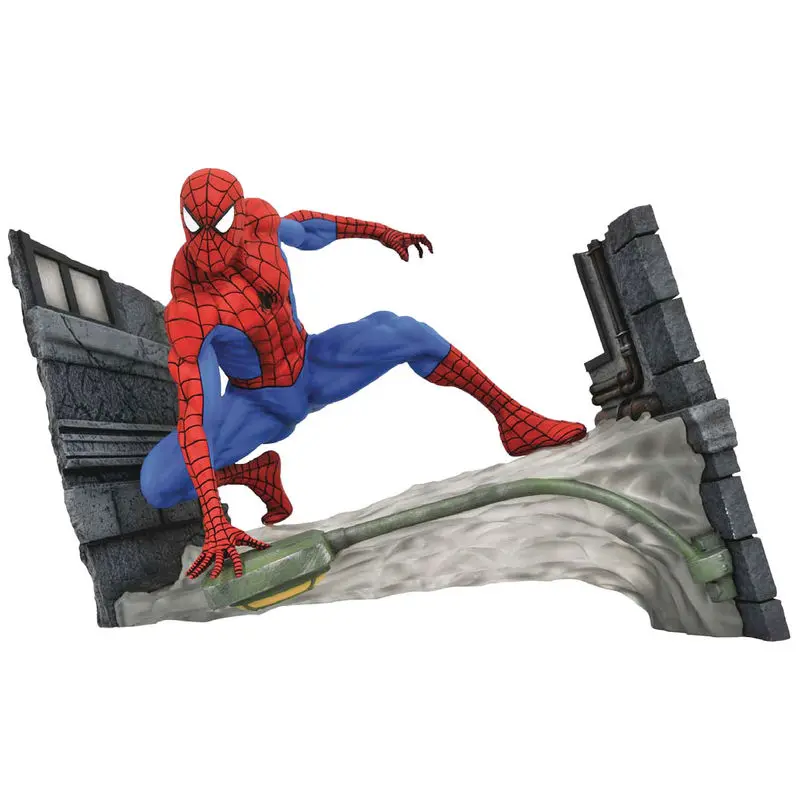 Marvel Comic Gallery PVC Statua Spider-Man Webbing 18 cm zdjęcie produktu