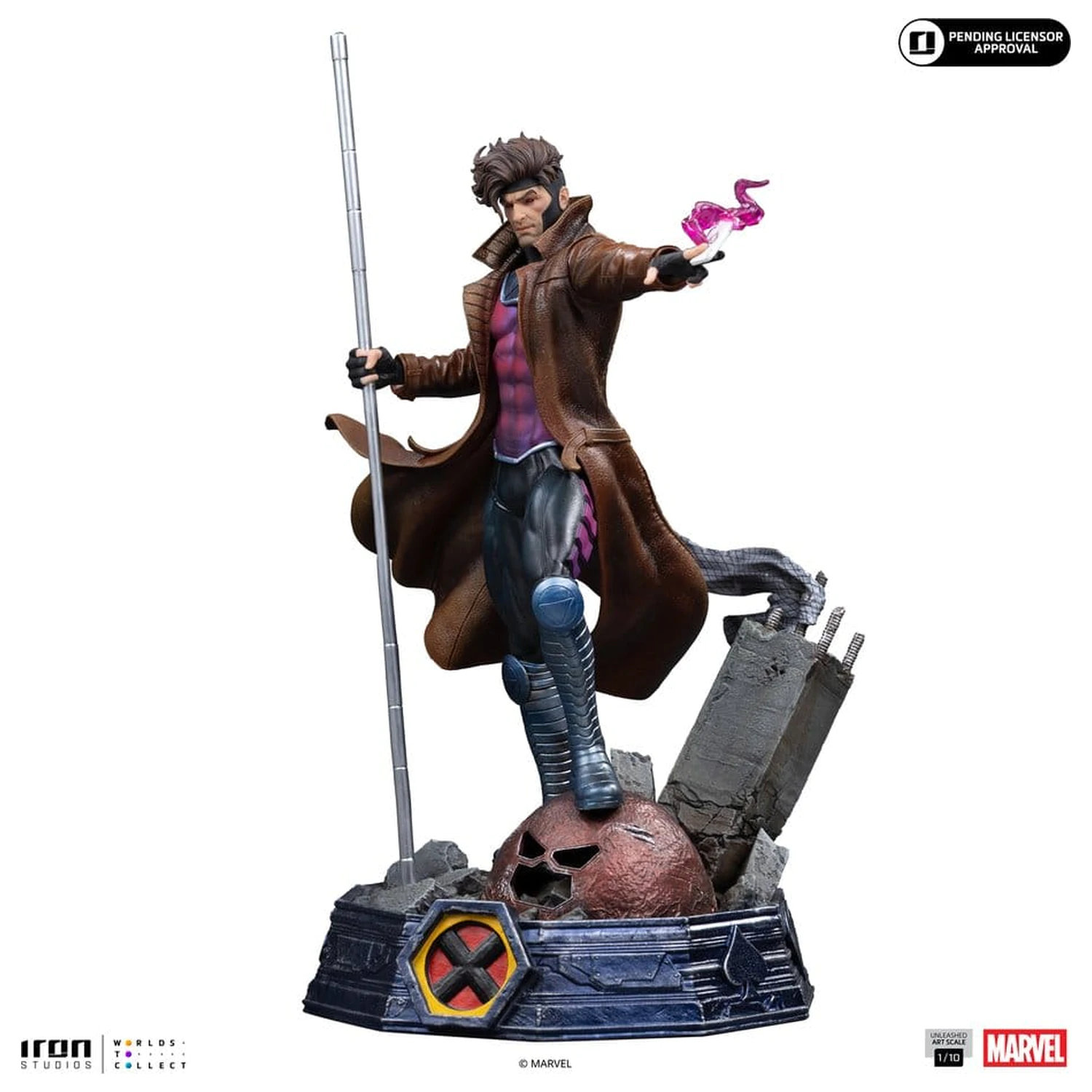 Marvel Gambit Unleashed Art Scale Statua 1/10 Gambit zdjęcie produktu