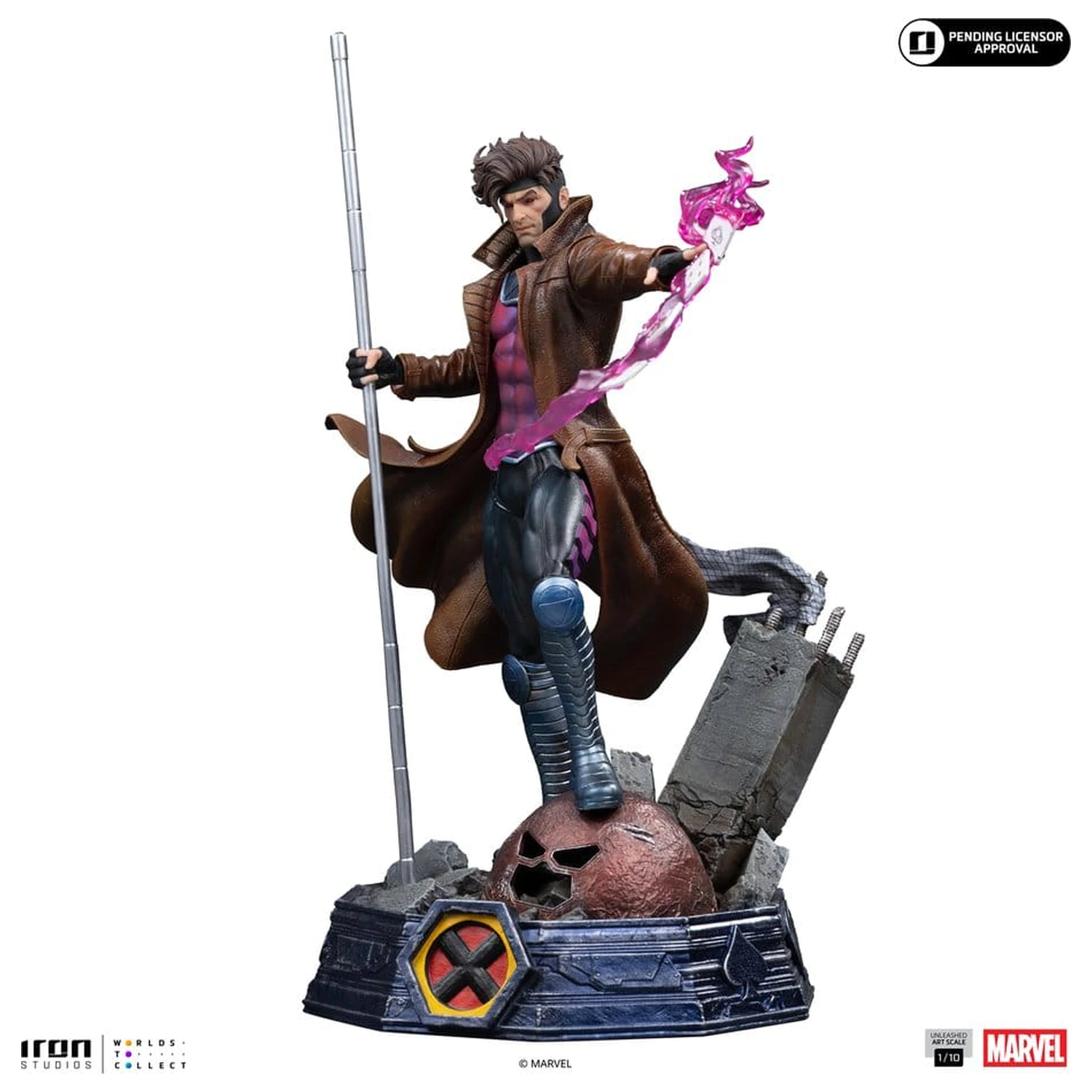Marvel Gambit Unleashed Art Scale Statua 1/10 Gambit zdjęcie produktu