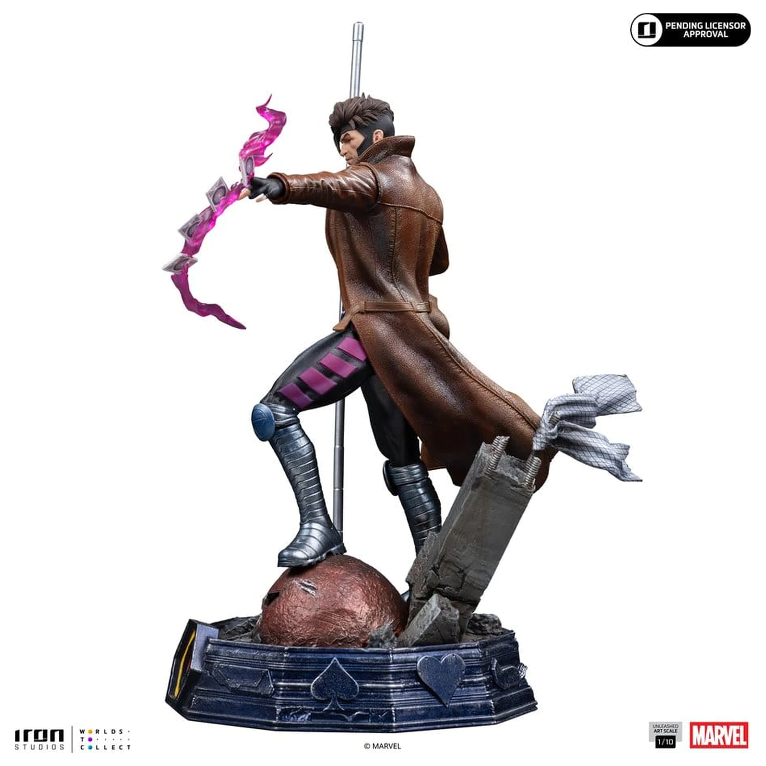 Marvel Gambit Unleashed Art Scale Statua 1/10 Gambit zdjęcie produktu