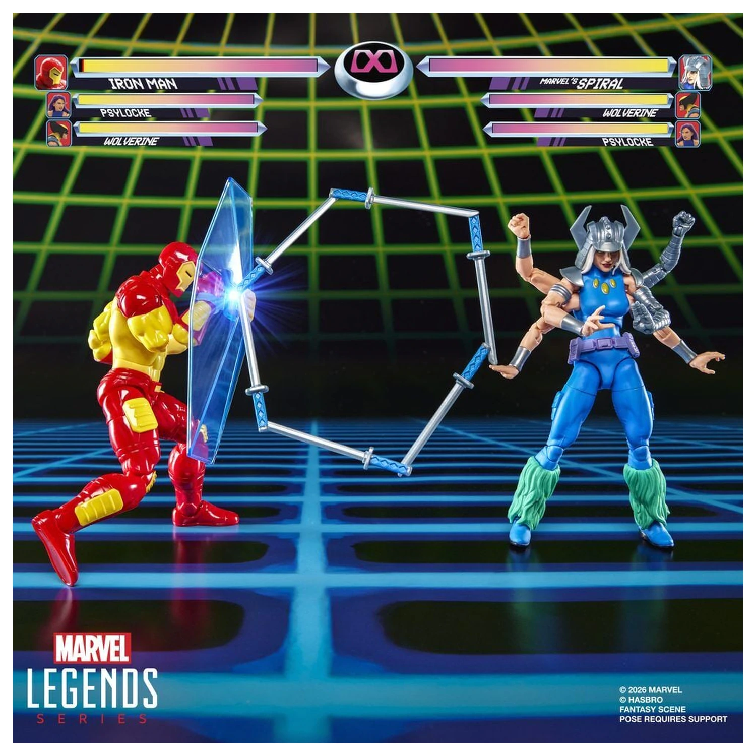 Marvel Games Iron Man Vs Marvels Spiral pack 2 figurki 15cm zdjęcie produktu