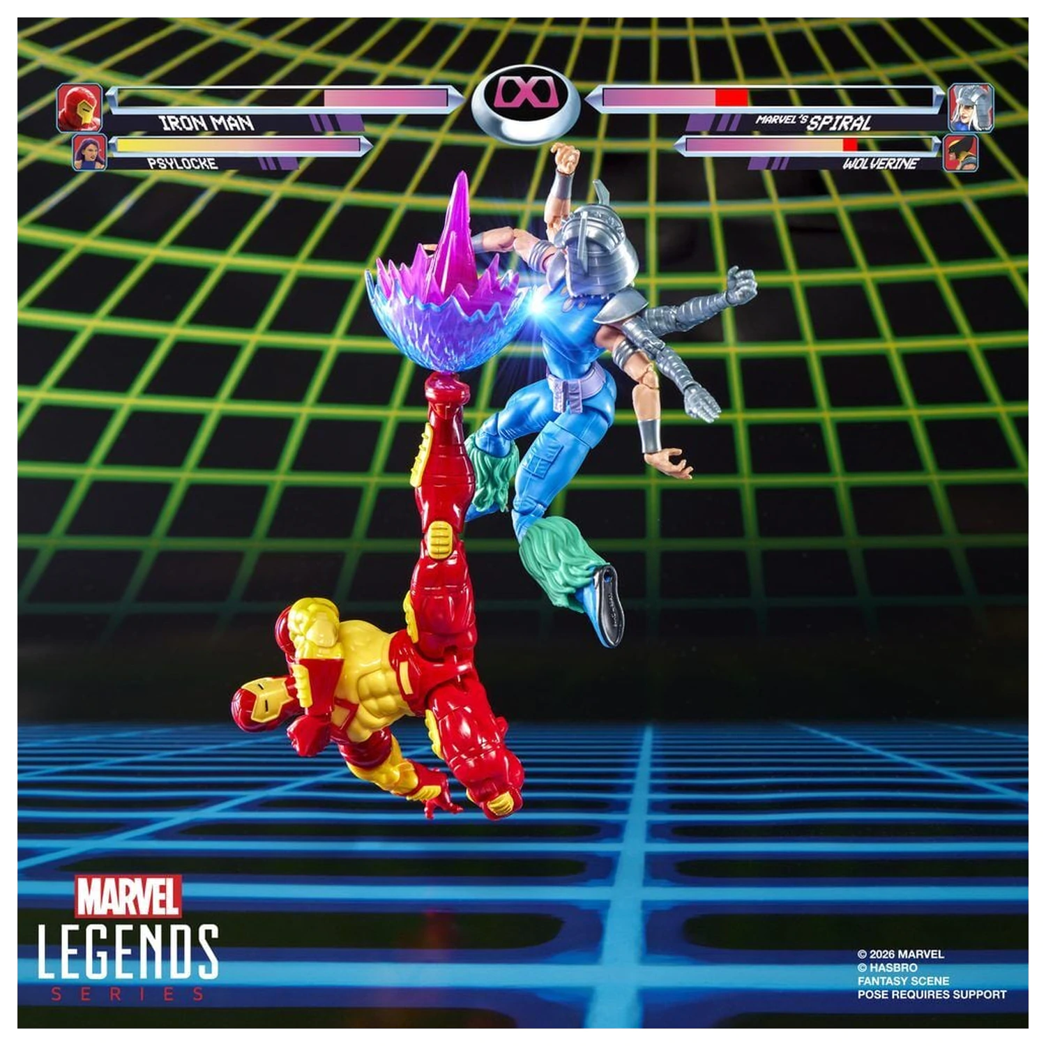 Marvel Games Iron Man Vs Marvels Spiral pack 2 figurki 15cm zdjęcie produktu