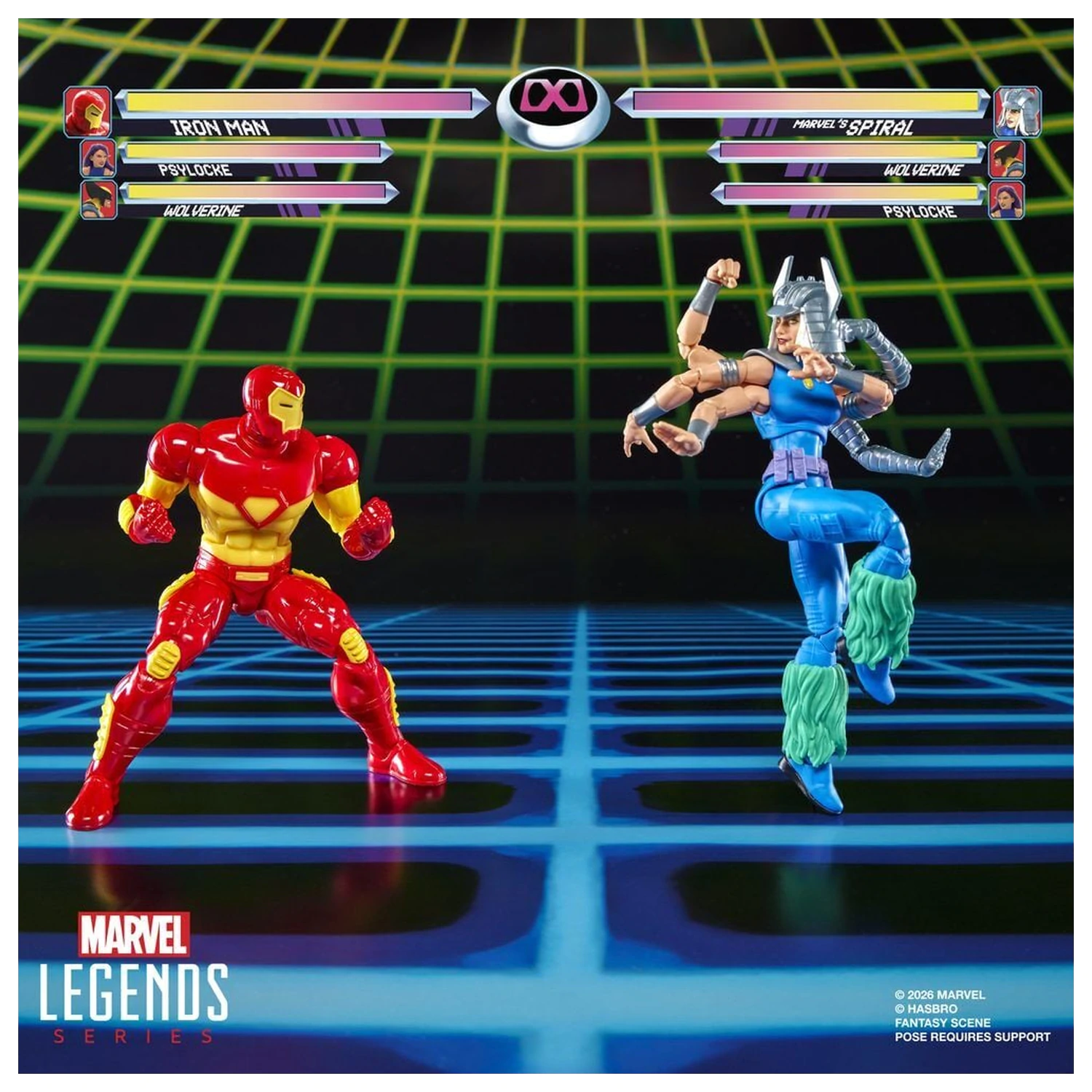 Marvel Games Iron Man Vs Marvels Spiral pack 2 figurki 15cm zdjęcie produktu