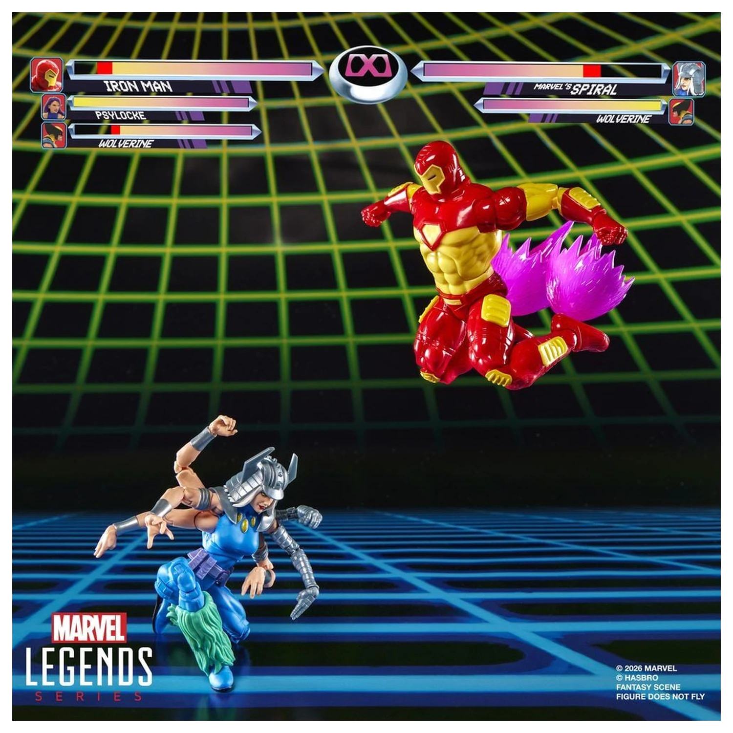 Marvel Games Iron Man Vs Marvels Spiral pack 2 figurki 15cm zdjęcie produktu