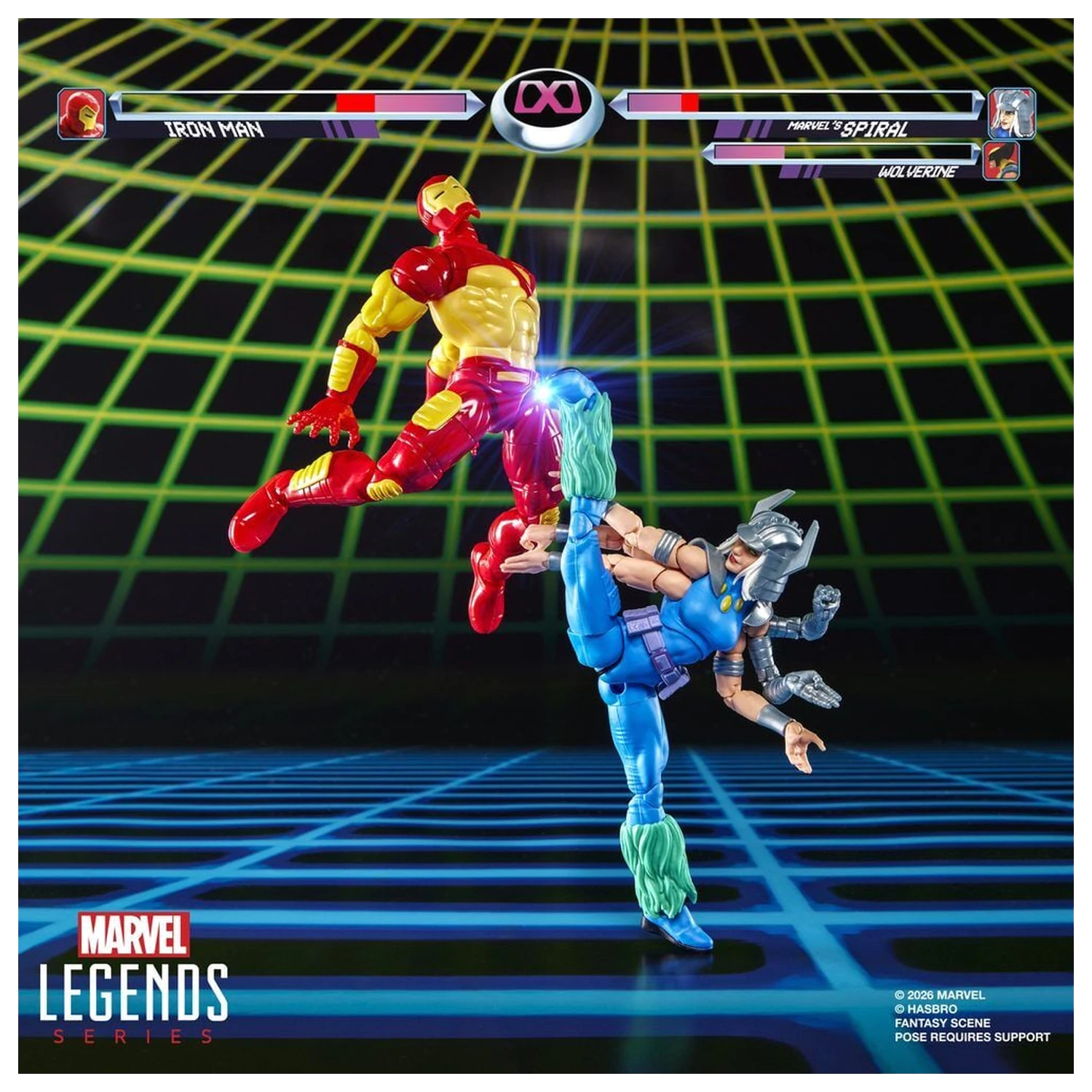 Marvel Games Iron Man Vs Marvels Spiral pack 2 figurki 15cm zdjęcie produktu